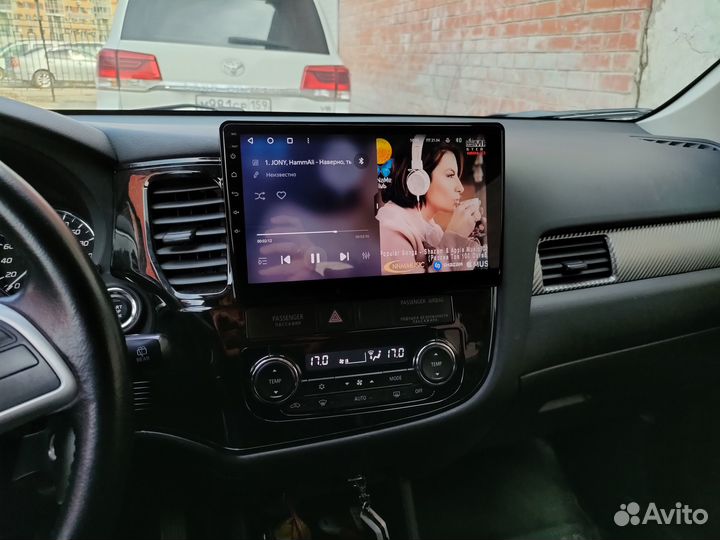 Android магнитола Outlander 2013 -2020, есть Teyes