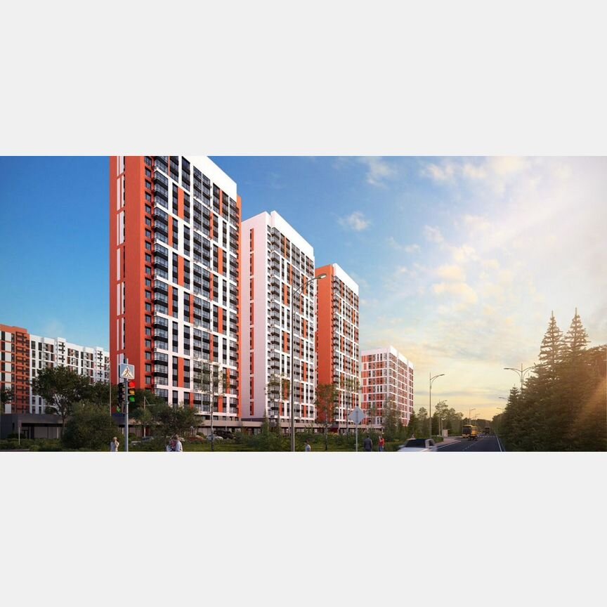 2-к. квартира, 60 м², 22/24 эт.