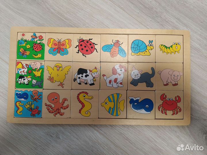 Развивающие игрушки из дерева