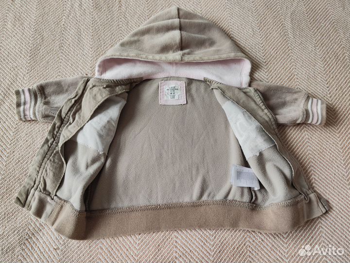 Толстовка на девочку 62 H&M