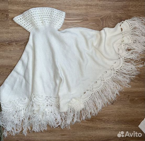 Пончо Платки и пряжа