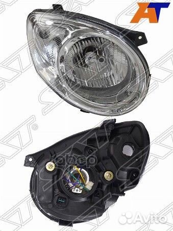 Фара хром мех,кор, Kia Picanto 08-10 Правая (ST