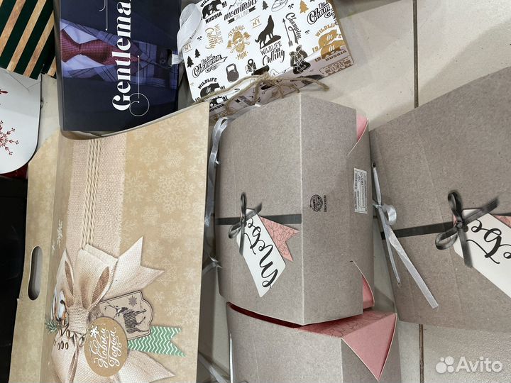 Подарочные коробки поштучно или оптом