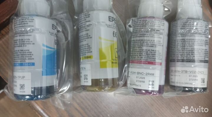 Оригинальные чернила для Epson L120/L132
