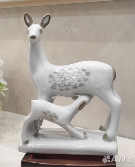 Статуэтки фарфоровые СССР с дефектами