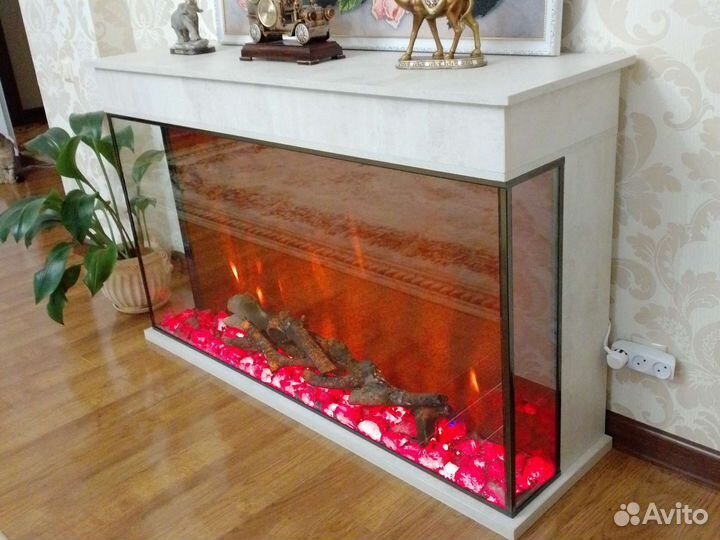 Камин электрический,с порталом,обогреватели
