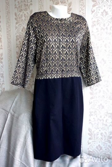 Платье офисное, размер 50-52