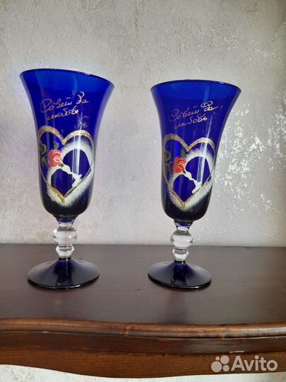 Фужер свадебный