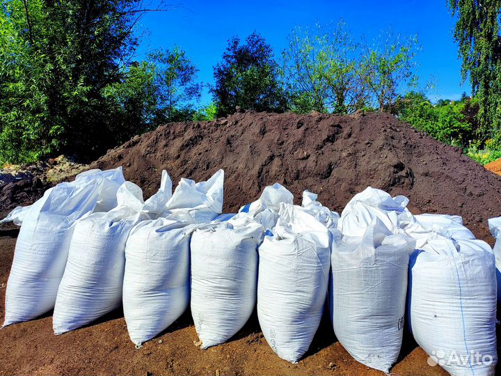 Чернозем в мешках с доставкой