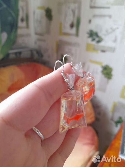 Серьги новые