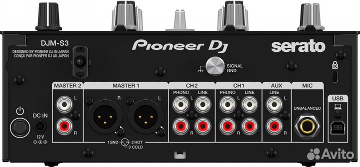 2-канальный микшер для Serato DJ Pro Pioneer DJM