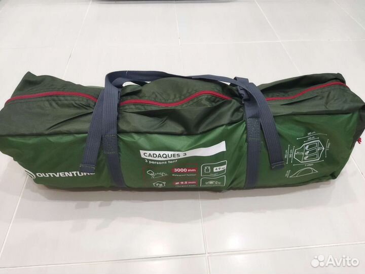 Новая 3-ëх местная палатка Outventure Cadaques 3