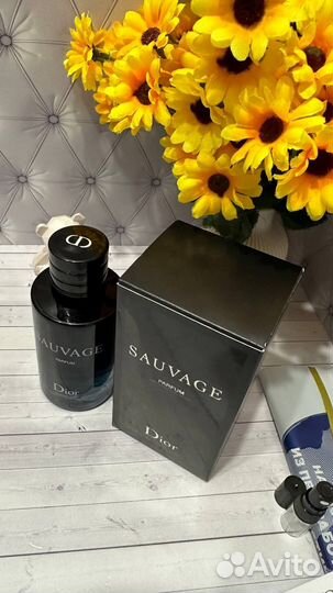 Dior sauvage parfum духи 98мл с витрины