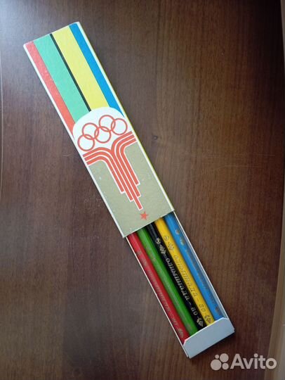 Цветные карандаши СССР Олимпиада 80