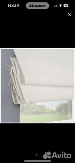 Римская штора 110х170