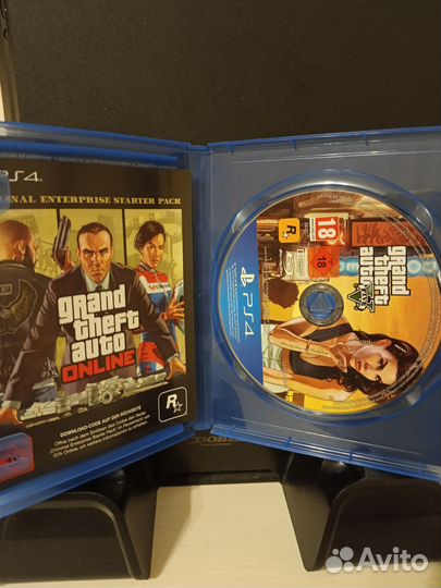 Диск гта5 ps4 premium edition