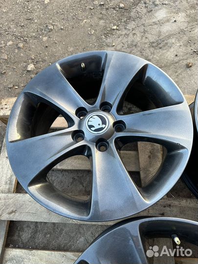 Литые диски Skoda R16 5*112