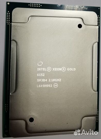 Intel Xeon Gold 6152 процессор sr3b4 новый