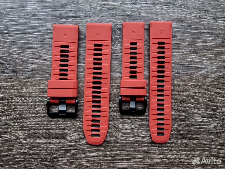 Garmin силиконовый ремешок Pro серия Красный