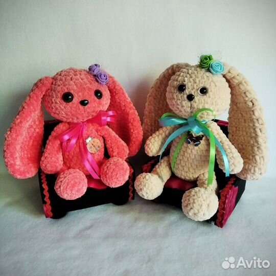 Мягкая Плюшевая Игрушка Зайчик