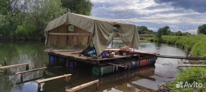 Плот причал