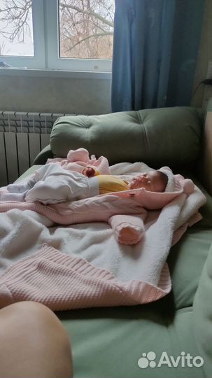 Комплект на выписку для девочки зима