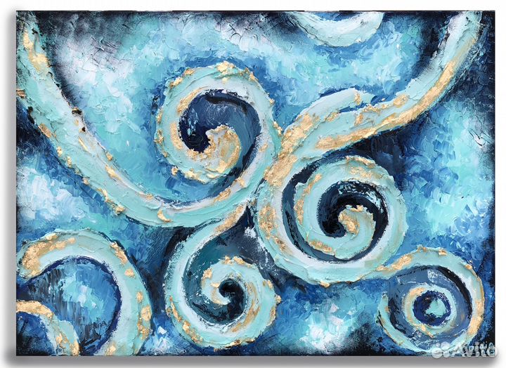 Интерьерная картина маслом