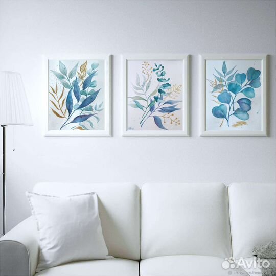 Акварель ботаника