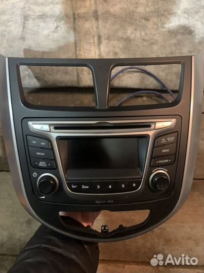 Магнитола hyundai solaris