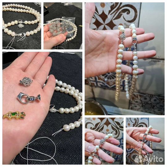 Реставрация и ремонт украшений, бус