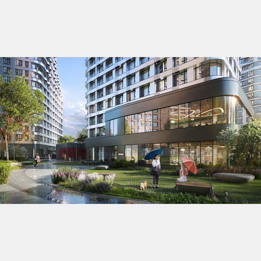 1-к. квартира, 35,6 м², 18/25 эт.