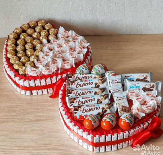 Съедобные букеты из киндеров/сладкий подарок