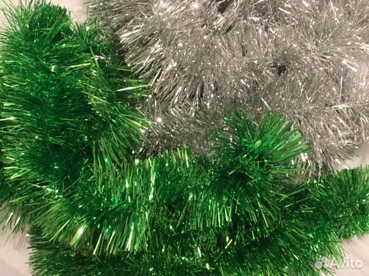 Мишура махровая 3 метра