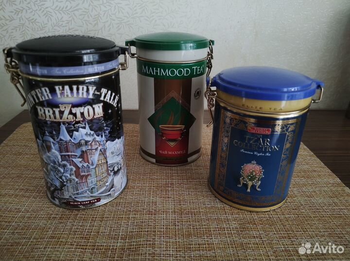 Жестяные банки для коллекционеров