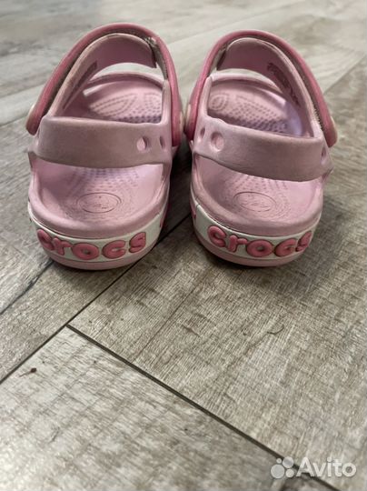 Сандалии crocs c7 для девочки