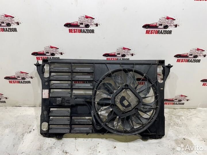 Диффузор радиатора передний Audi A8 седан BFM 2006