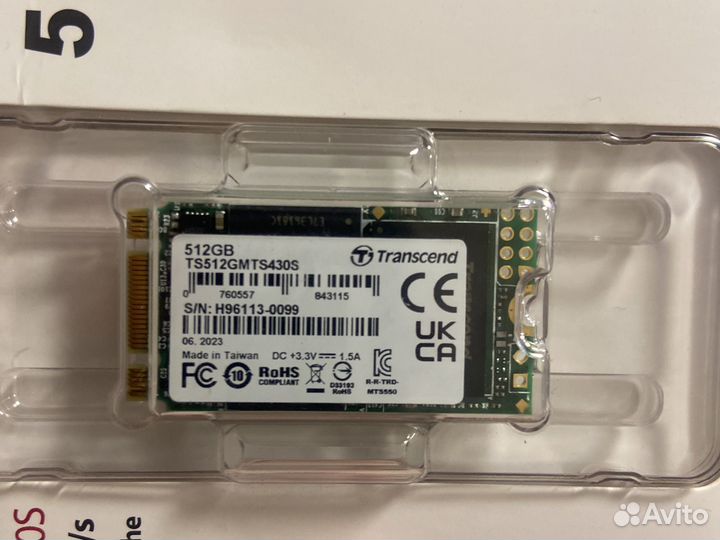 Ssd m2 512gb transcend