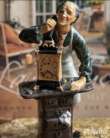 Винтажные статуэтки мужские персонажи