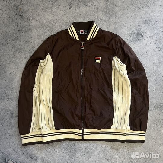 Бомбер олимпийка Fila White Line