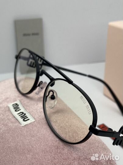 Очки оптика miu miu lux тренд 2025