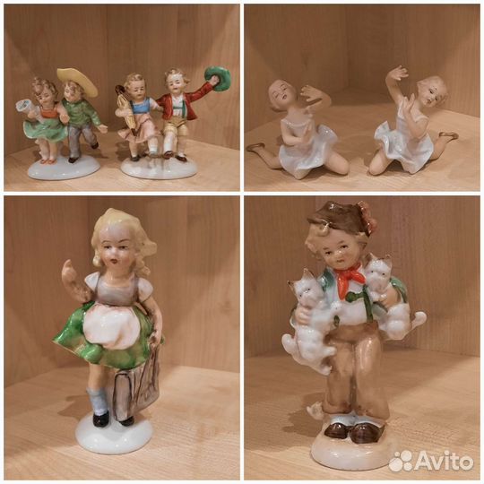 Статуэтки фарфоровые, старая Германия