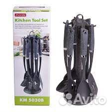 Набор кух. предметов на подставке в ассортименте