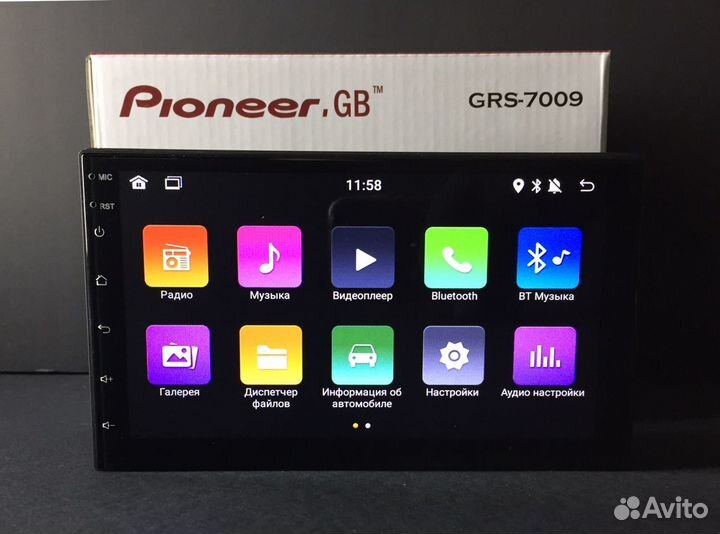 Магнитола Pioneer 2din android
