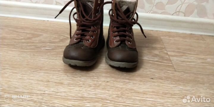 Ботинки зимние на мальчика 16 размер