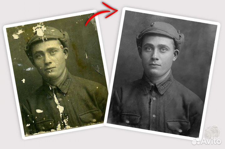 Ретушь, восстановление, реставрация фотографий