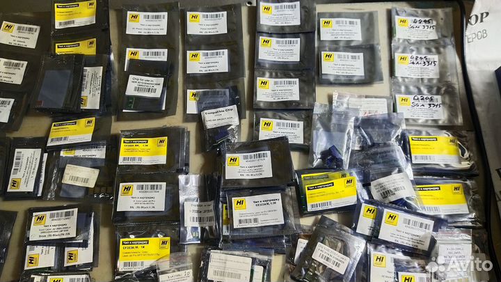 Чипы новые для картриджей HP, Canon, Samsung, Xero