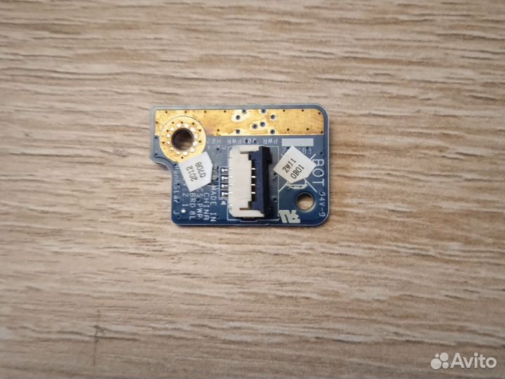 Плата кнопки включения Toshiba L850D-C7S