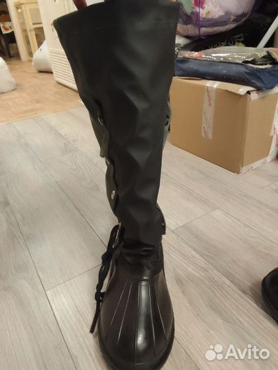 Сапоги резиновые для рыбалки Рокс Пласт новые