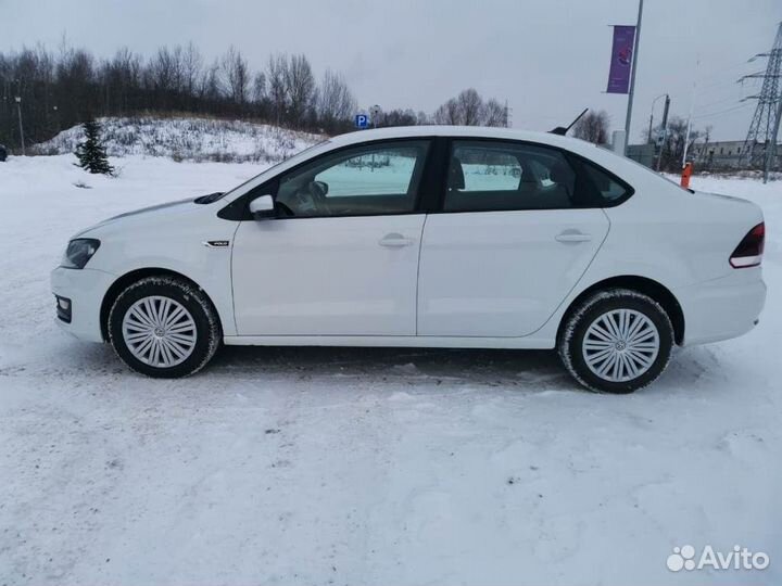 Volkswagen Polo 1.6 AT, 2018, 85 500 км