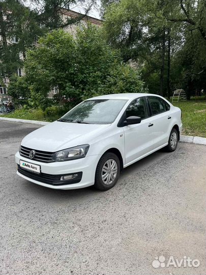 Volkswagen Polo 1.6 МТ, 2018, 129 000 км